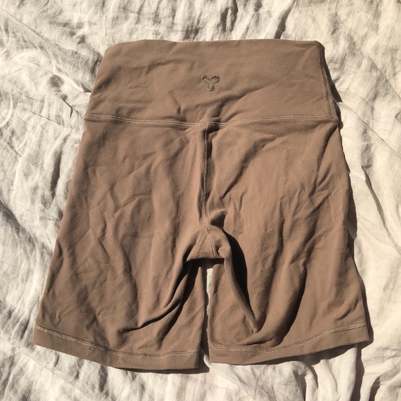 TnaBUTTER™ Atmosphere Hi-Rise 7" Short bike shorts, Turner Taupe, size S - Picture 2 of 3